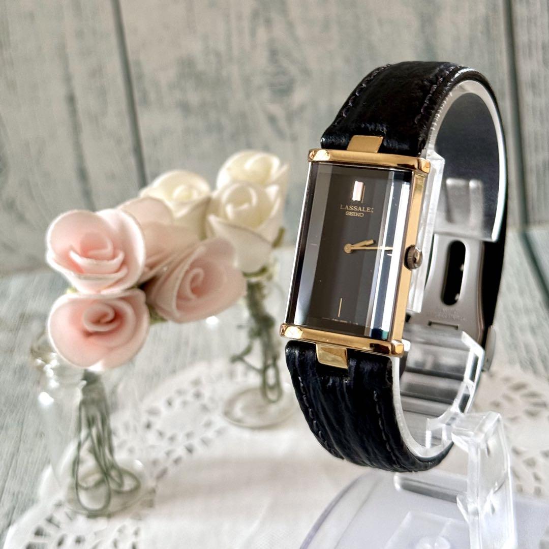 希少 高級ウォッチ HATTORI SEIKO LASSALE セイコー ラサール
