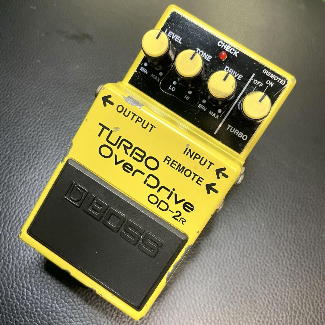 ギター BOSS TURBO OverDrive OD-2R Boss OD-2r Turbo OverDrive pedal - Pedal on ModularGrid