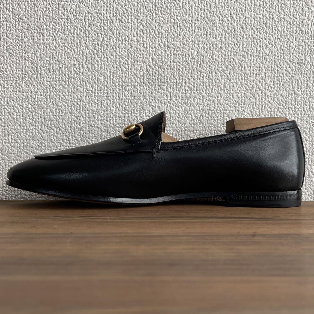 美品 GUCCI ホースビットローファー ヨルダーン 黒 36 1/2