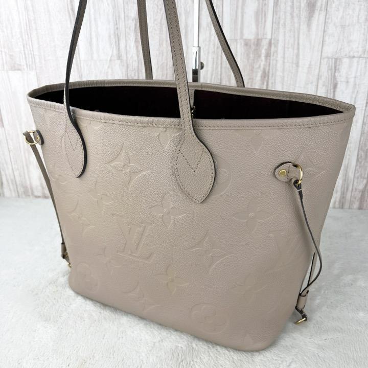 ✨美品✨ ルイヴィトン　アンプラント　ネヴァーフルMM　トートバッグ　ベージュ