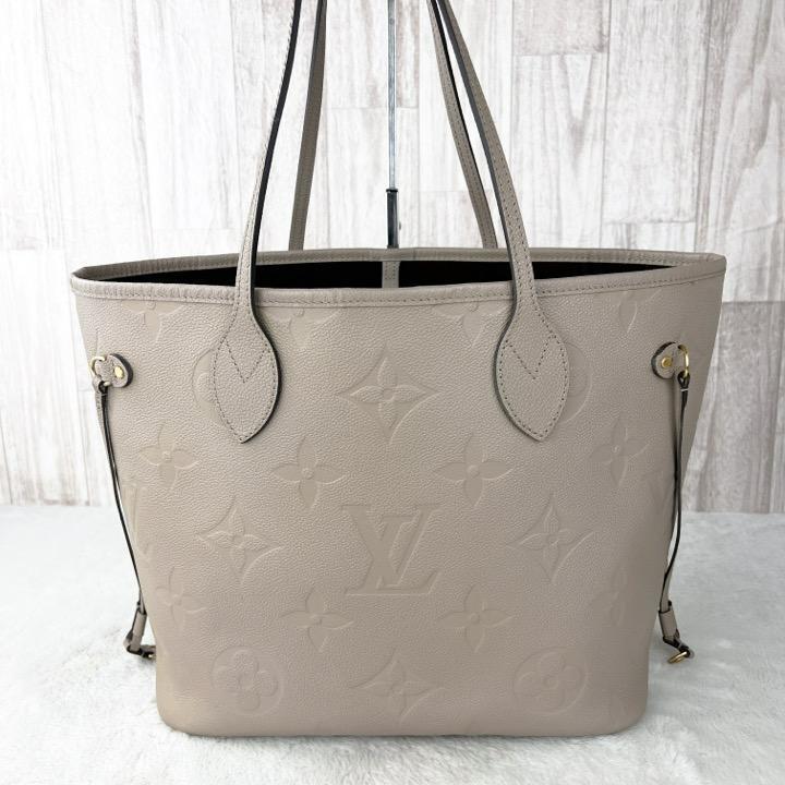✨美品✨ ルイヴィトン　アンプラント　ネヴァーフルMM　トートバッグ　ベージュ