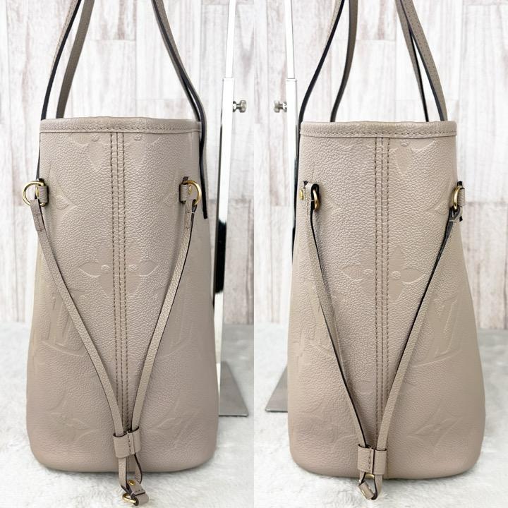 ✨美品✨ ルイヴィトン　アンプラント　ネヴァーフルMM　トートバッグ　ベージュ