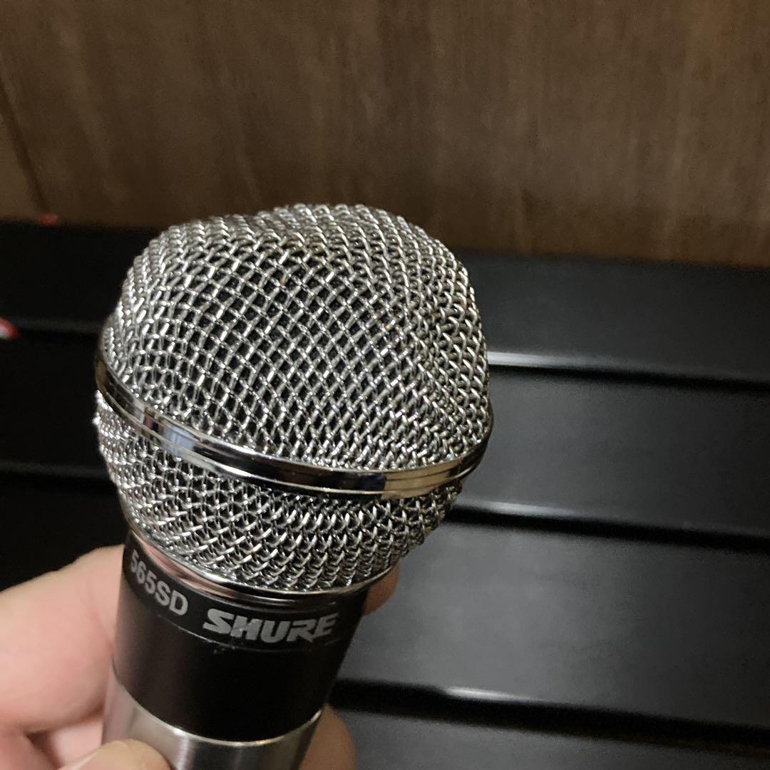 SHURE 565SD グリルボール凹みあり　中古2本