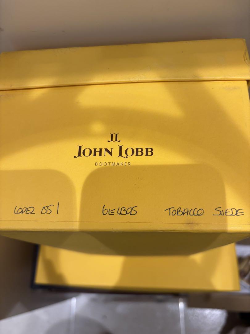 JOHN LOBB ローファー ブラウン スエード