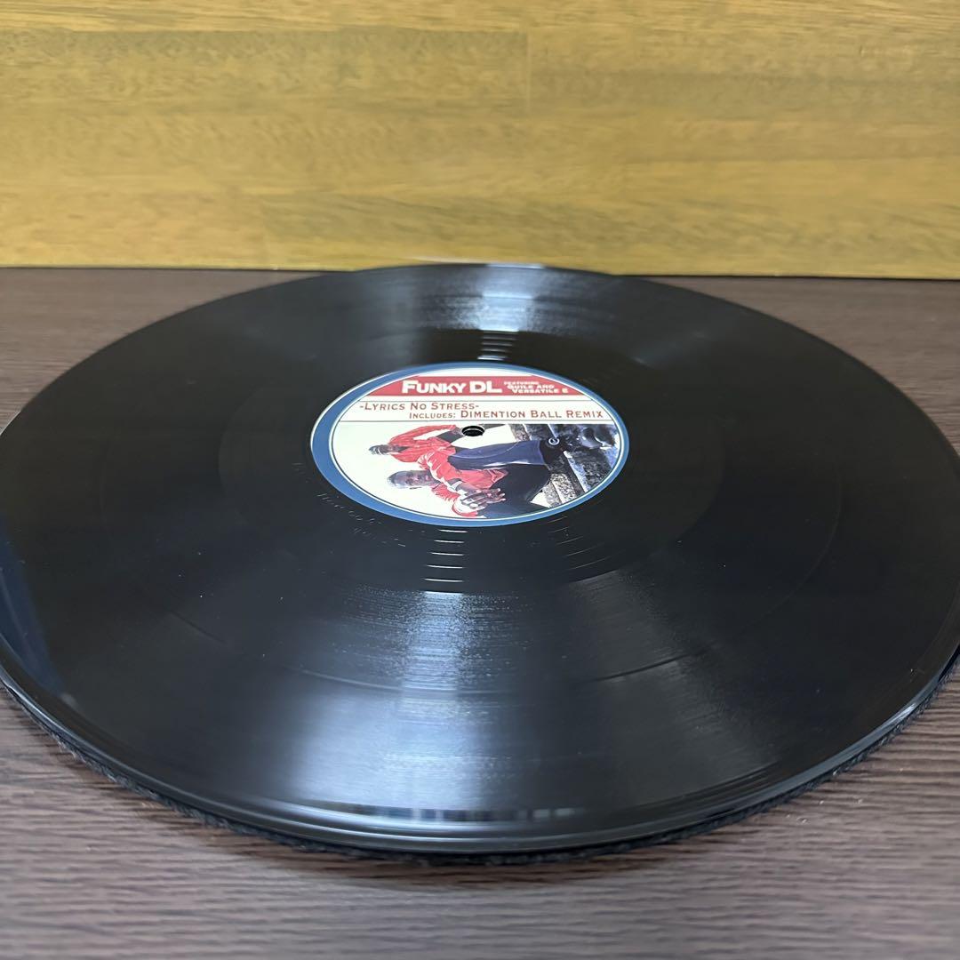 ⭐︎廃盤⭐︎FUNKY DL / Lyrics No Stress （送料無料） FUNKY DL / Lyrics No Stress (HOR-006, 12inch) – TICRO MARKET