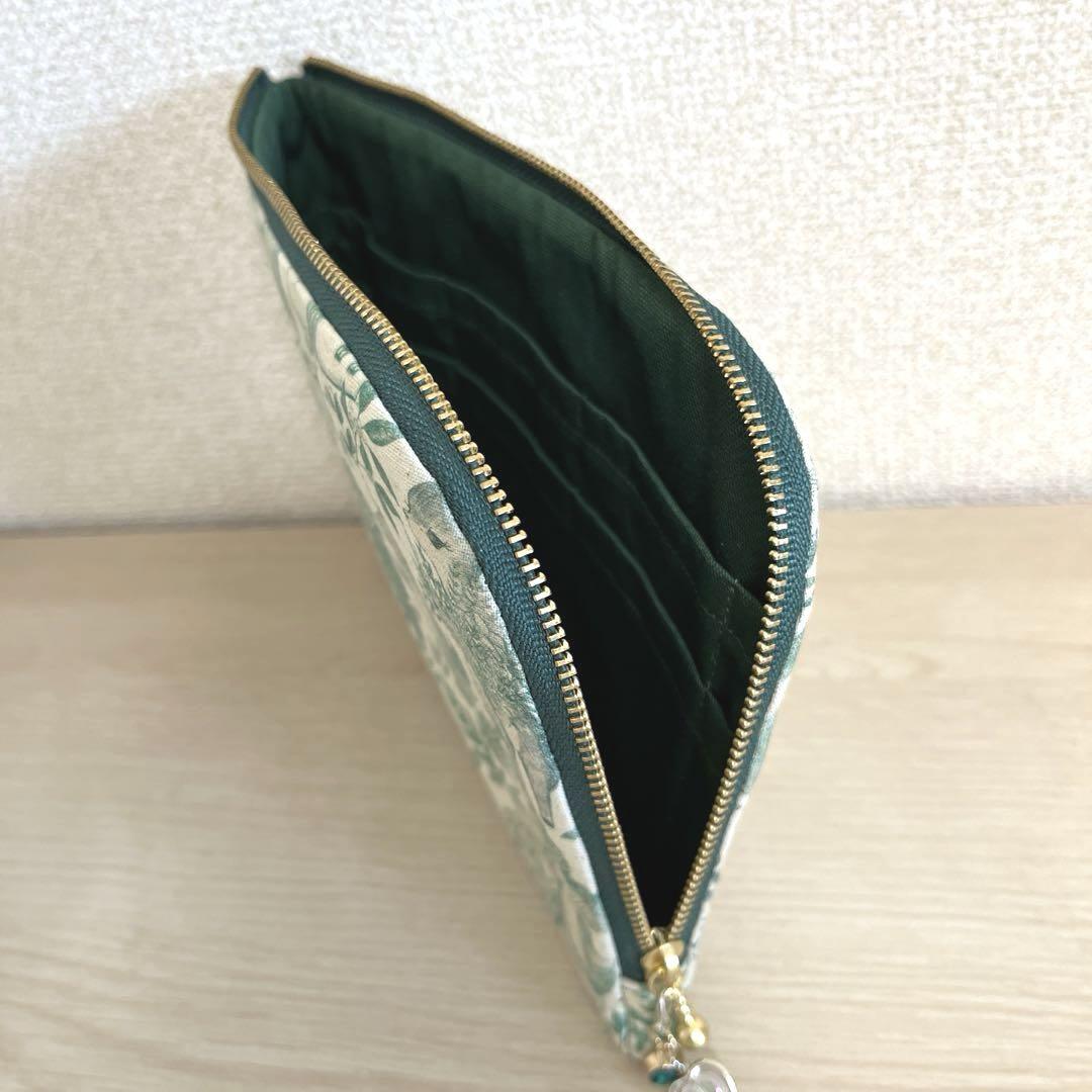 ハンドメイドファスナーポーチ ユキエモン ラビリンスハウス