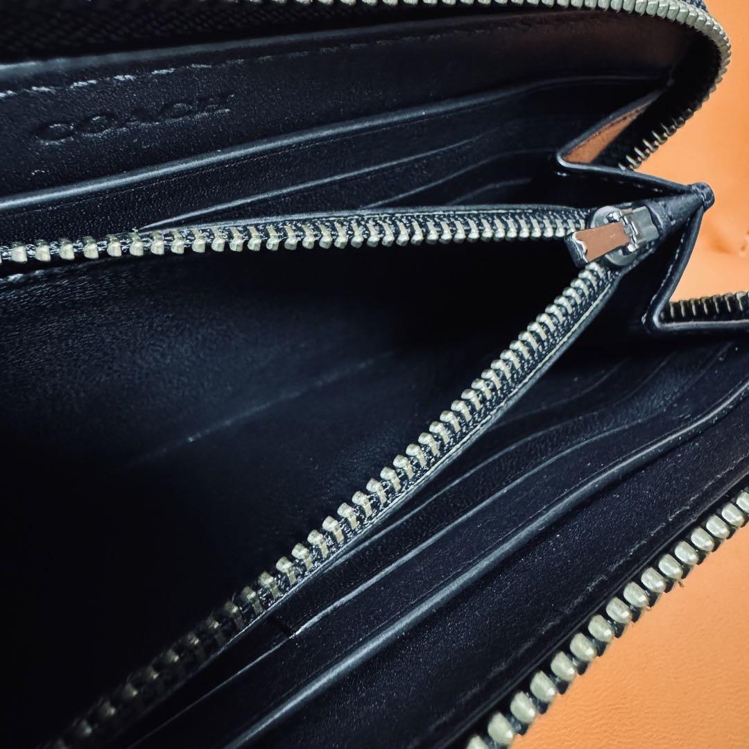 COACH コーチ 長財布 アコーディオン ジップ ウォレット