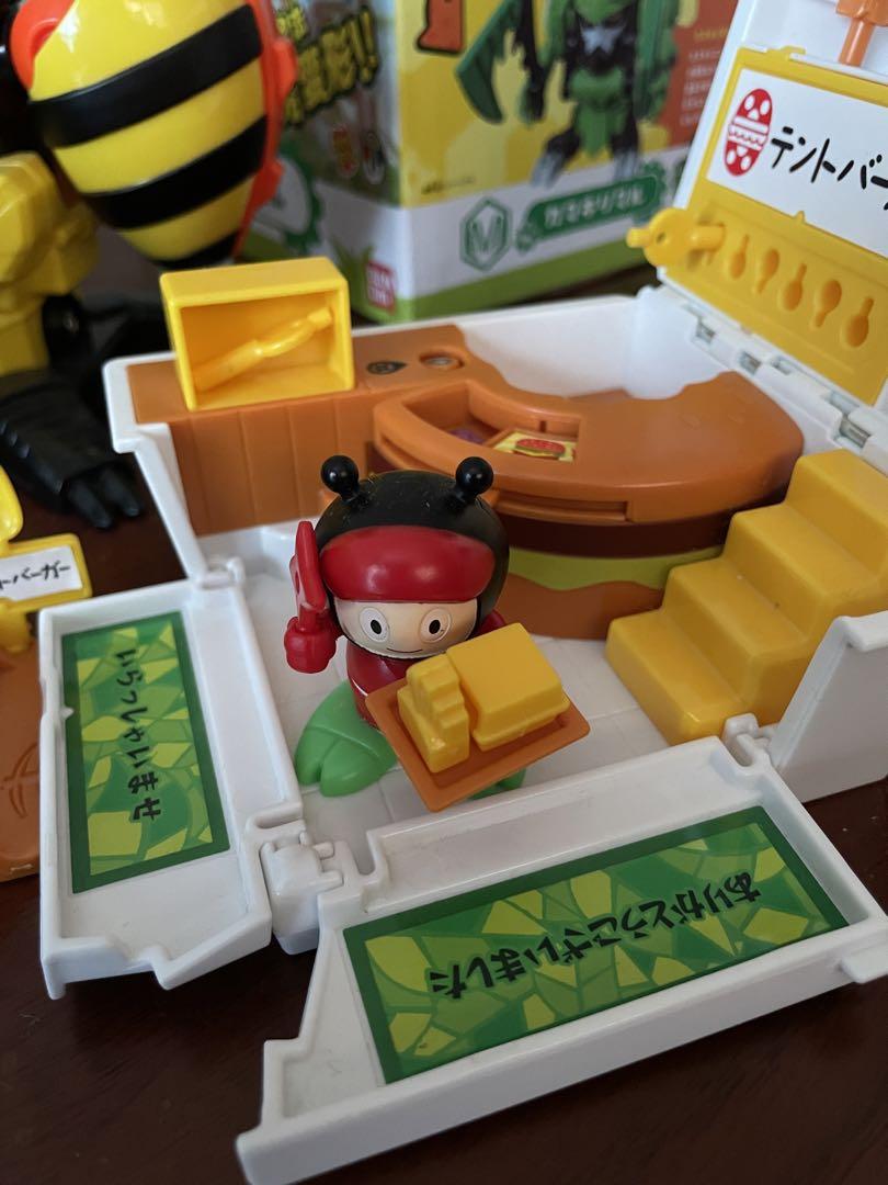 Amazon.co.jp: ムシ忍 テントニンのバーガーショップ : おもちゃ