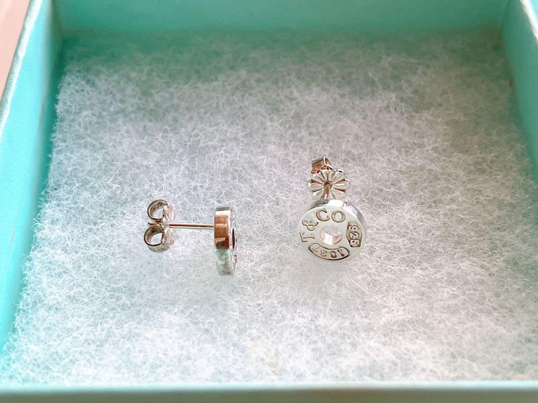 ティファニー　1837 サークル シルバーピアス