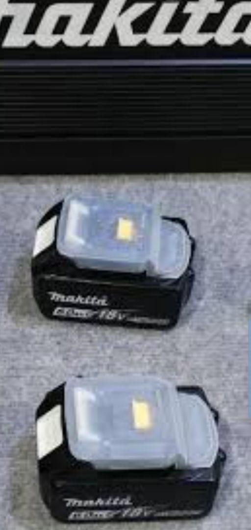 マキタ18Vバッテリー2個数