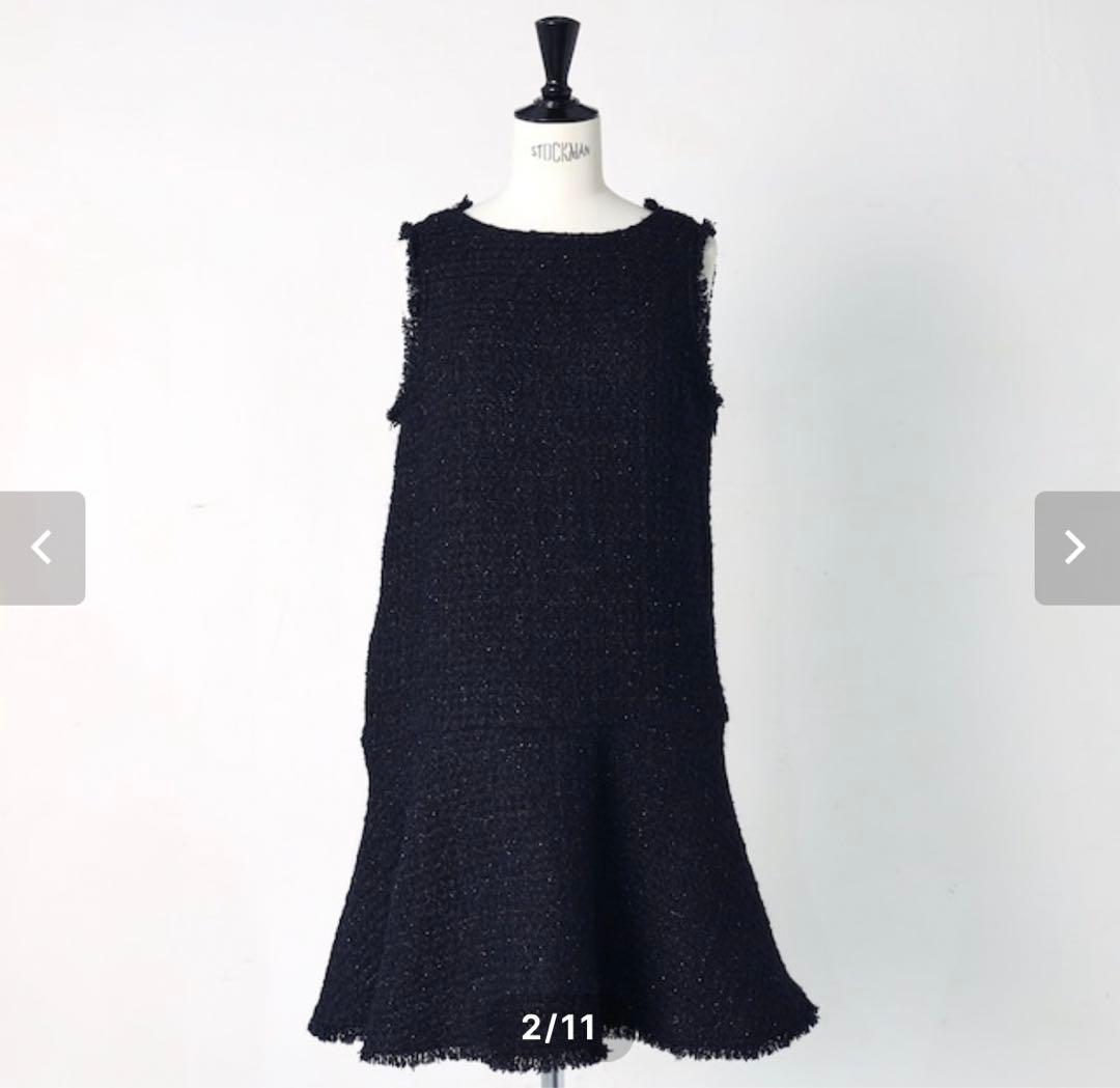 gypsohila ツイード ワンピース