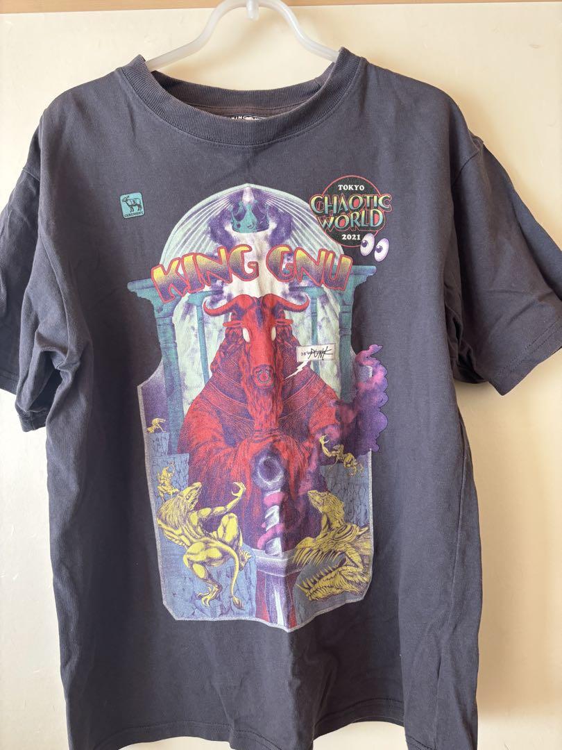 本日発送！King Gnu 2021 TシャツTHE GAME TEE Amazon.co.jp: KING GNU（キングヌー）公式グッズ King Gnu THE