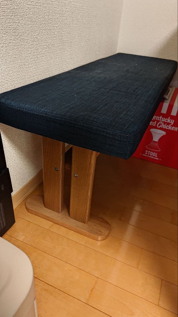 ダイニングベンチセット 4人掛け(4点) 天然木使用 LOWYA ネイビー ダイニングベンチセット 4人掛け(4点) 天然木使用 LOWYA ネイビー