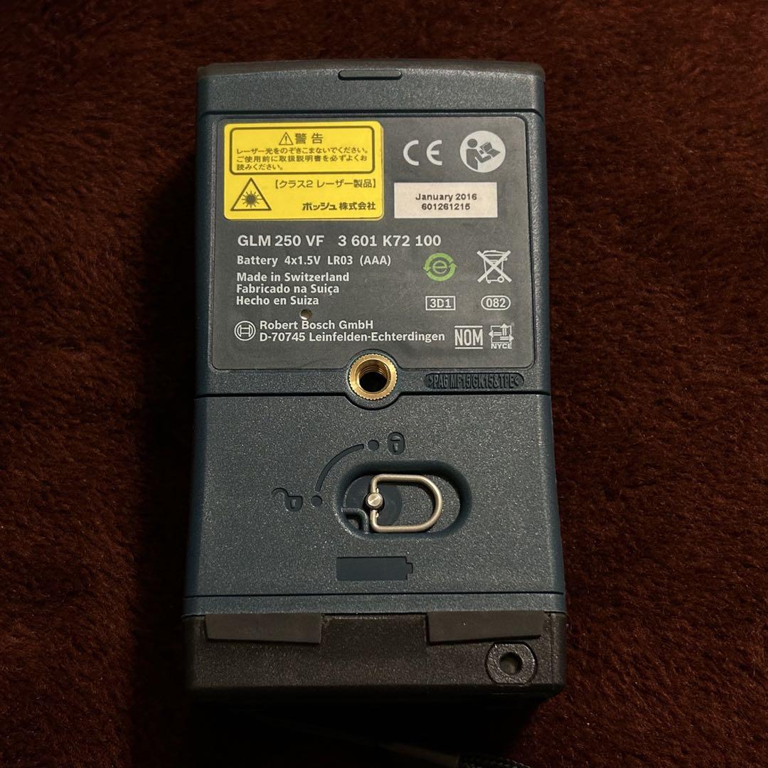 ボッシュ レーザー距離計 GLM250VF ソフトケース付