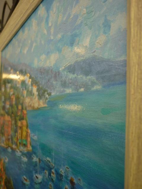 アートフレーム 「サマー コーブ」海の見える景色 風景 港 海 画像7