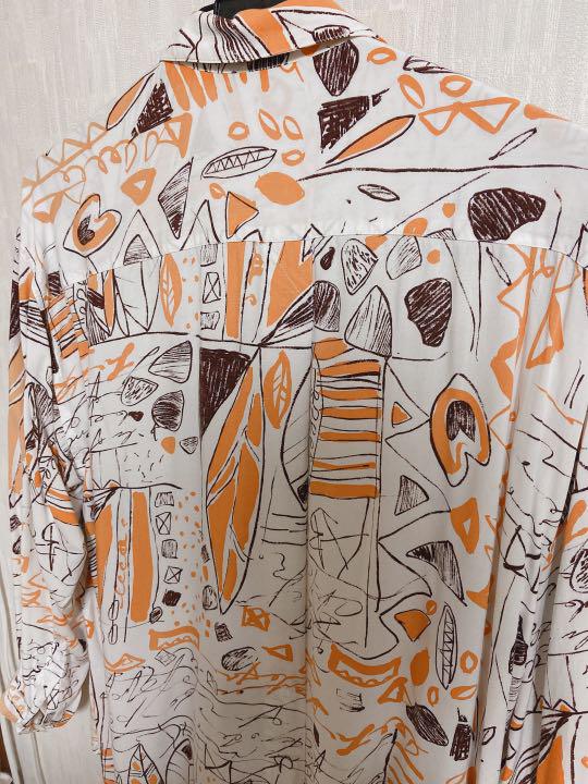 タグのとこ イッセイミヤケ 柄シャツ lMLJA-m42850364318 までの
