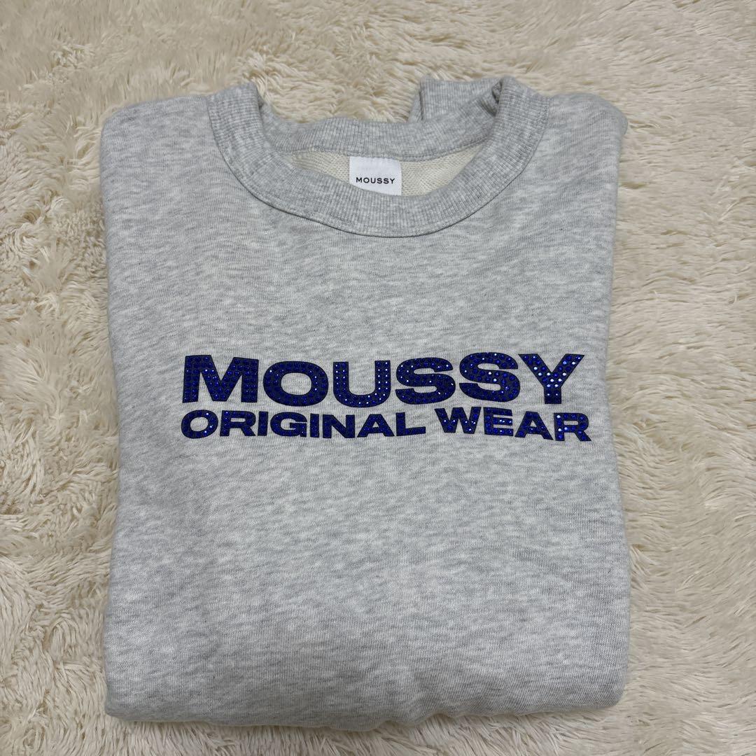 トップス RHINESTONE MOUSSY POJ