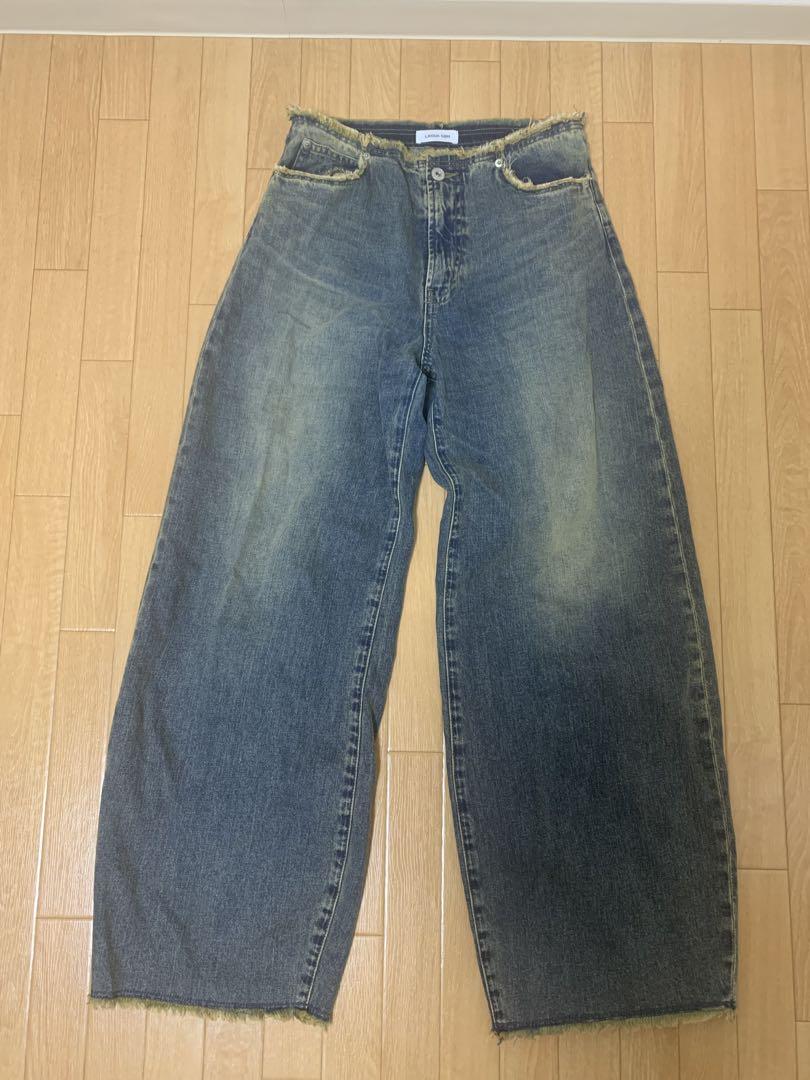 LAGUA GEM ラグアジェム CUT OFF LOOSEY デニム