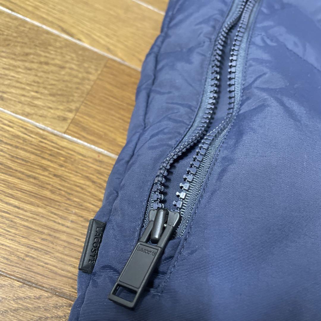 ラコステ　シンプルダウン　ネイビー