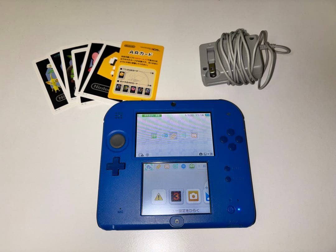 任天堂 ニンテンドー2DS 青 本体 2DS DS NINTENDO ブルー目立った傷や汚れなし