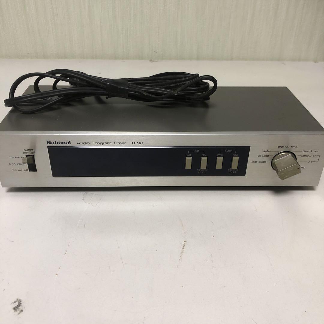 National オーディオプログラムタイマー TE98 ナショナル 松下