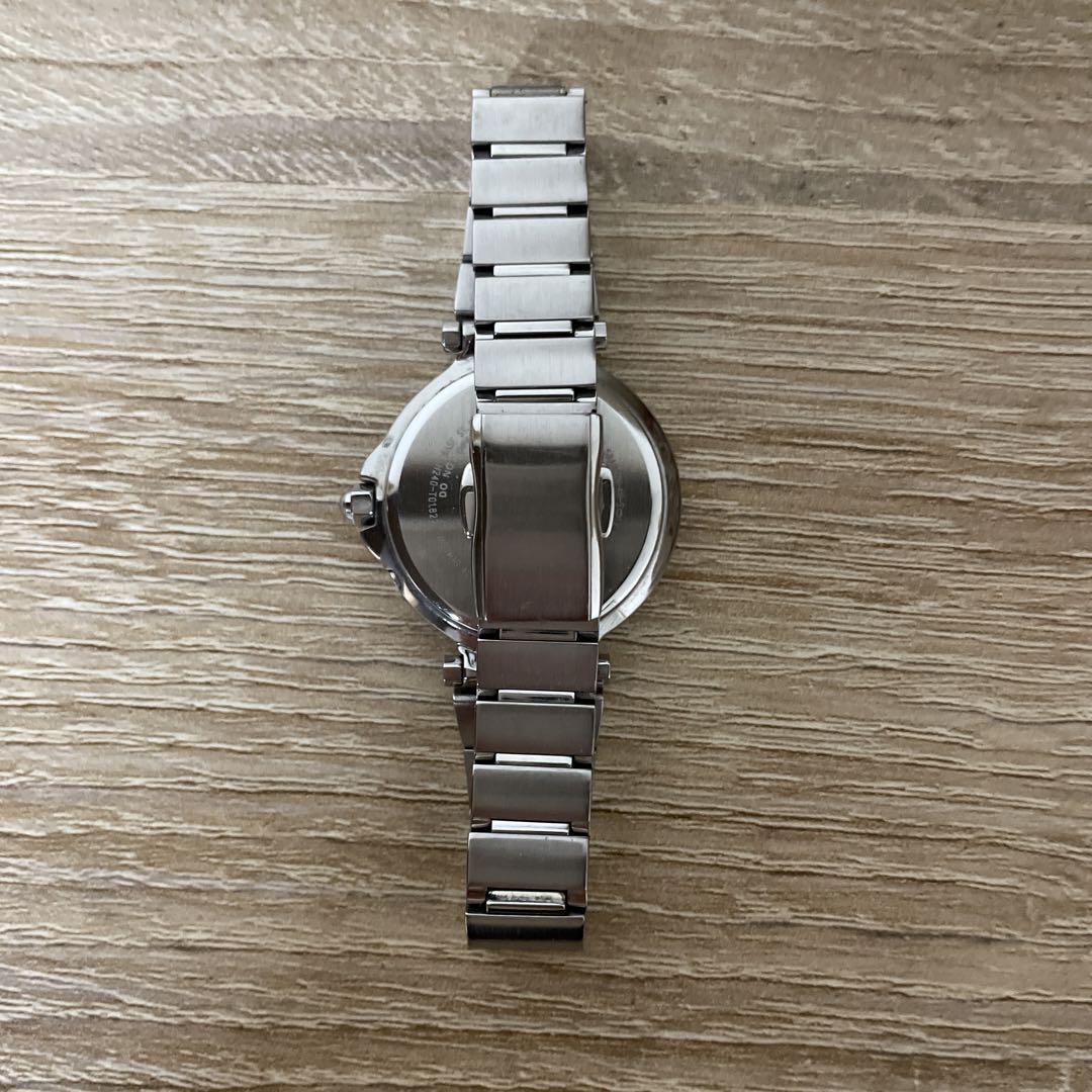 CITIZEN シチズン ソーラー電波時計 クロスシーEC1010-57F