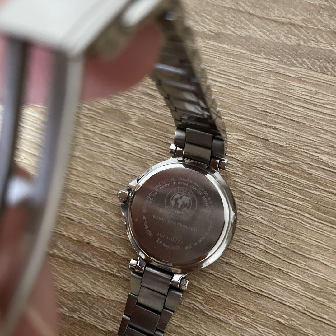 CITIZEN シチズン ソーラー電波時計 クロスシーEC1010-57F