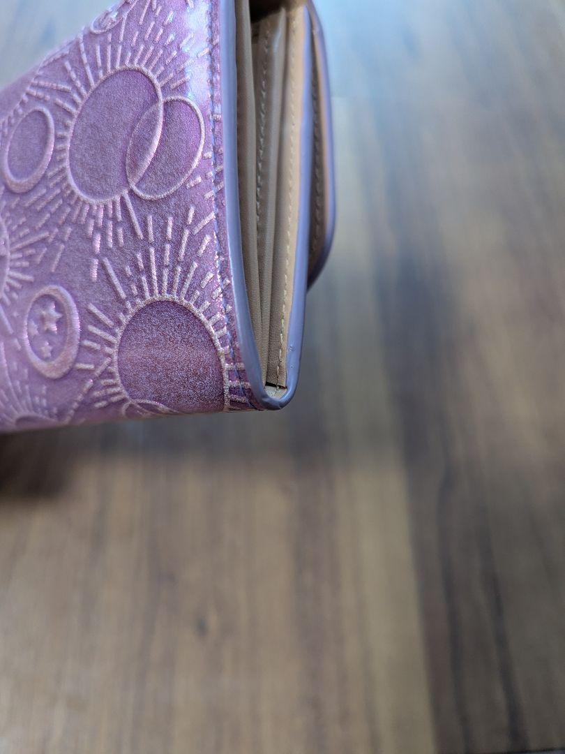 ANNA SUI アナスイ　ガラクシア　長財布　パープル