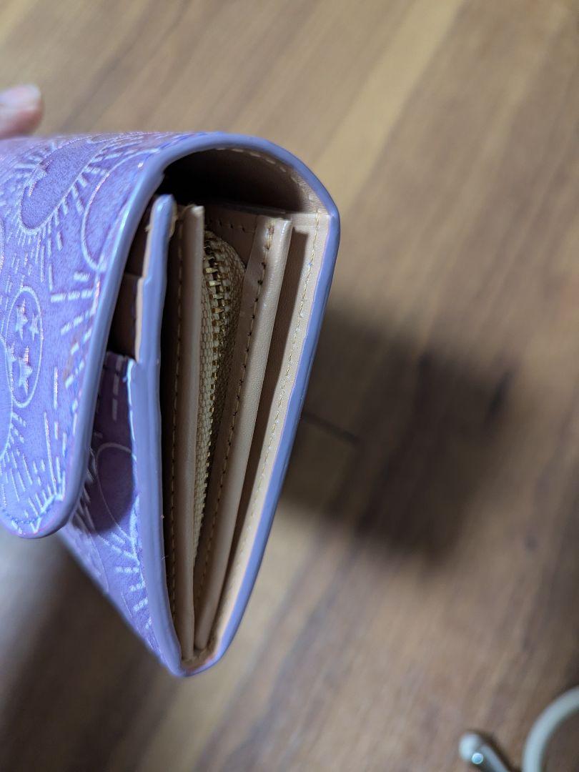 ANNA SUI アナスイ　ガラクシア　長財布　パープル