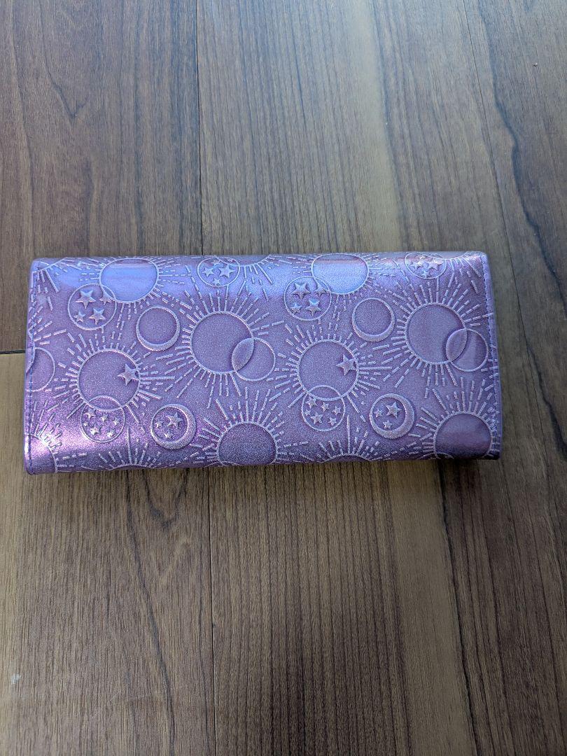 ANNA SUI アナスイ　ガラクシア　長財布　パープル