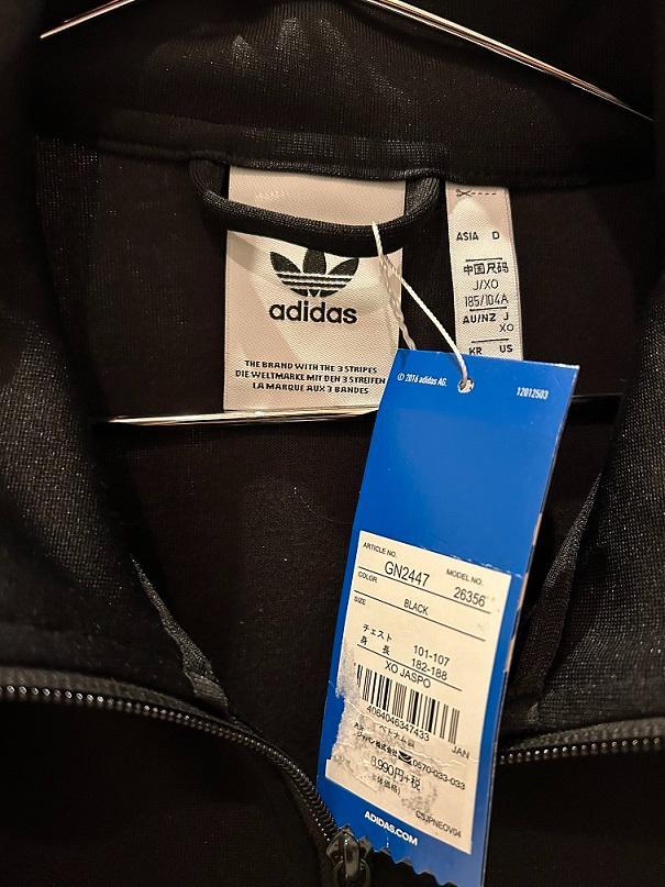 新品未使用！adidas アディダスオリジナルス ジャージ トラックジャケット