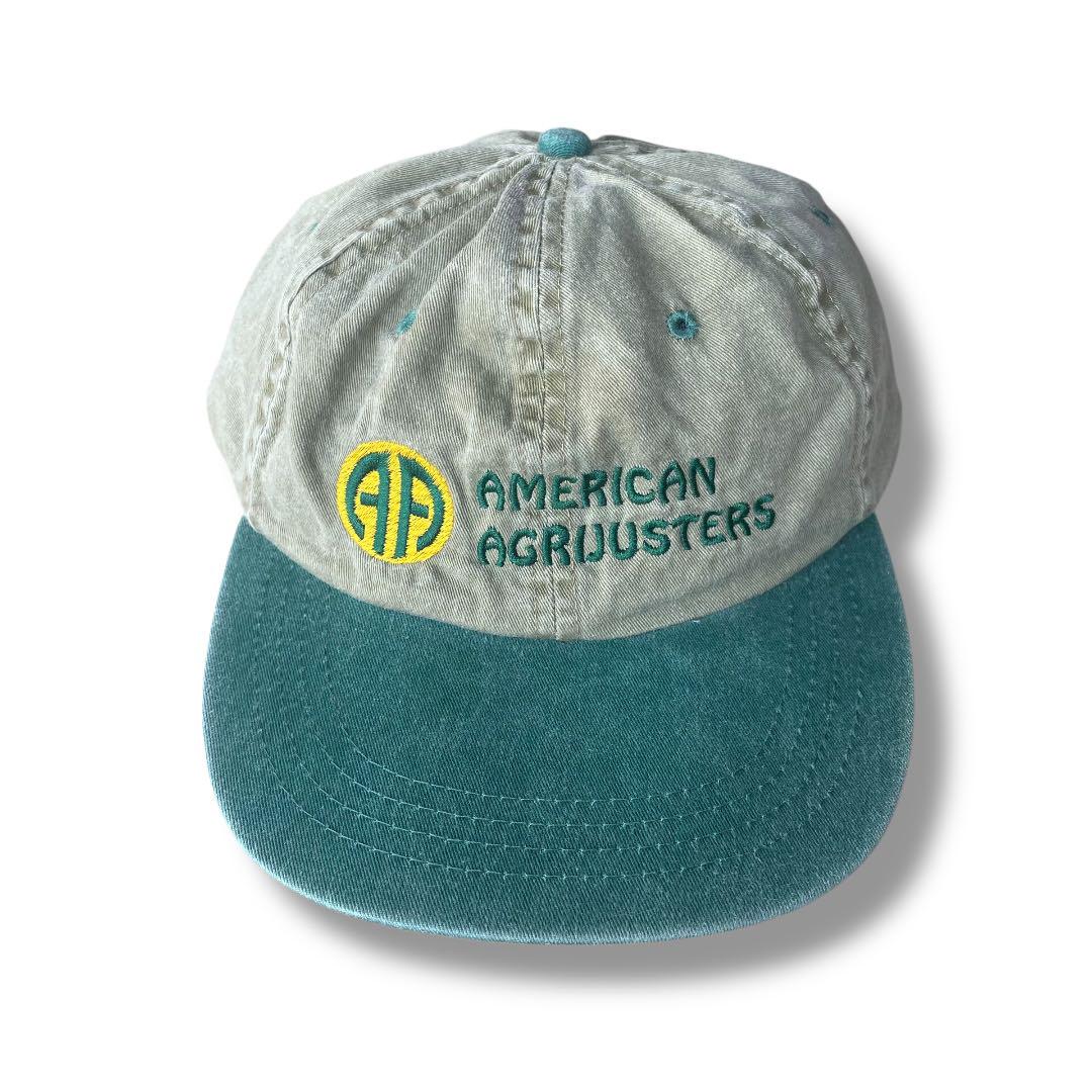 AA AMERICAN AGRIJUSTERS キャップ 帽子 ツートンカラー