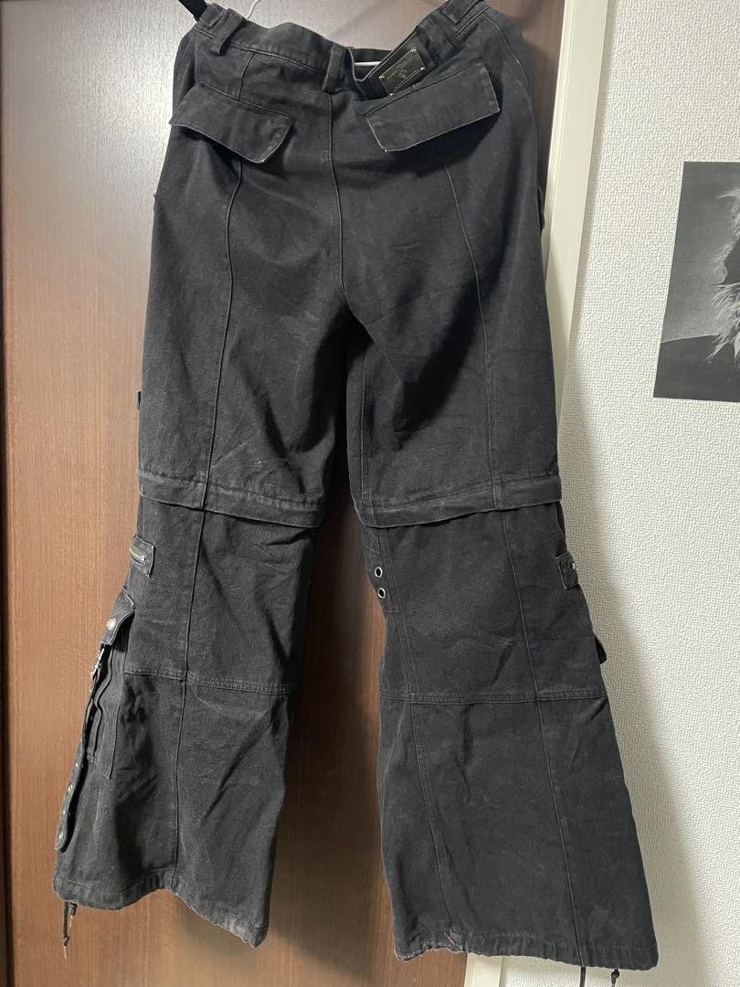 〚Rosen Kreuz〛 LONGBELTFLARECARGOPANTS