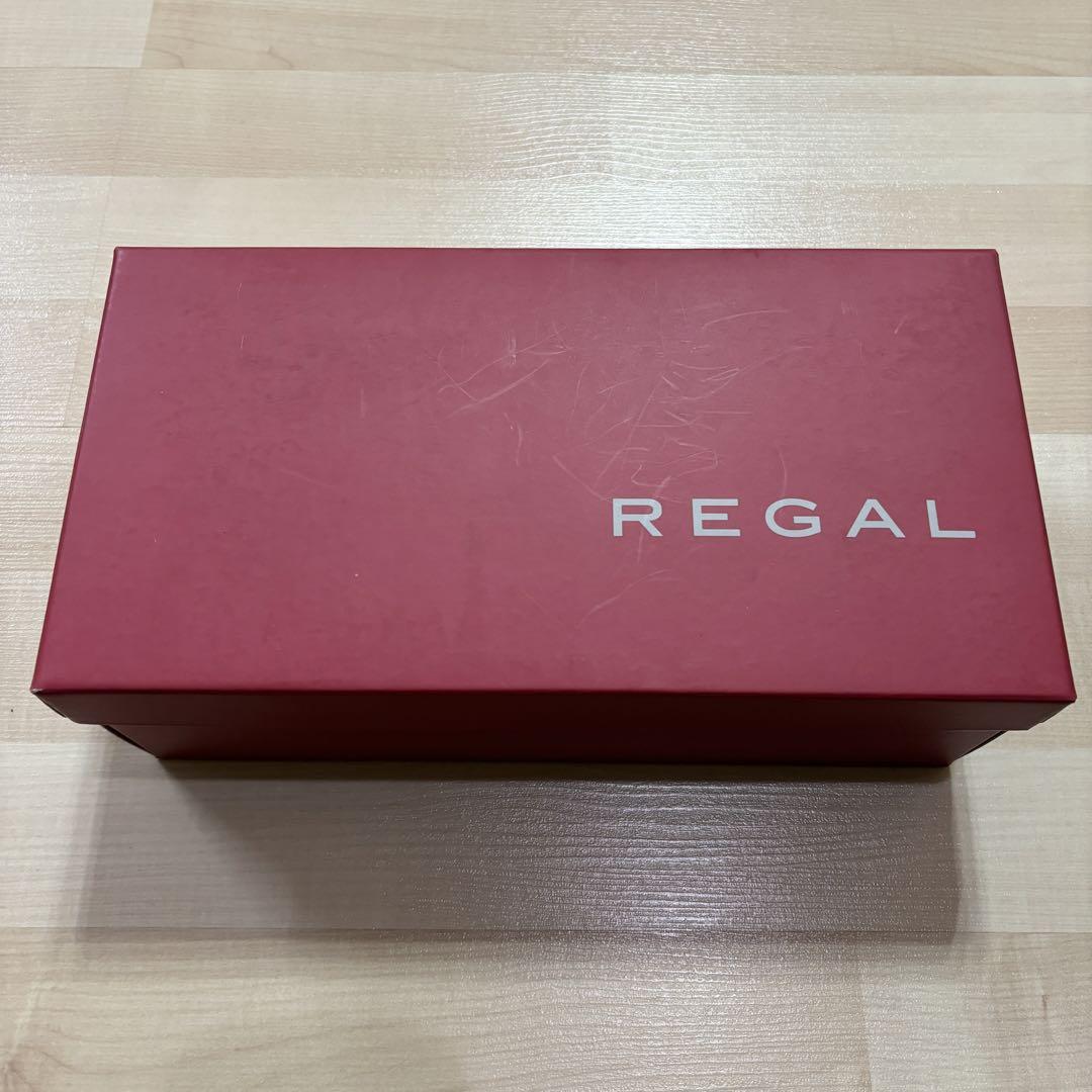 未使用 REGAL リーガル 24 レディース 靴 黒 ラメ フラットシューズ