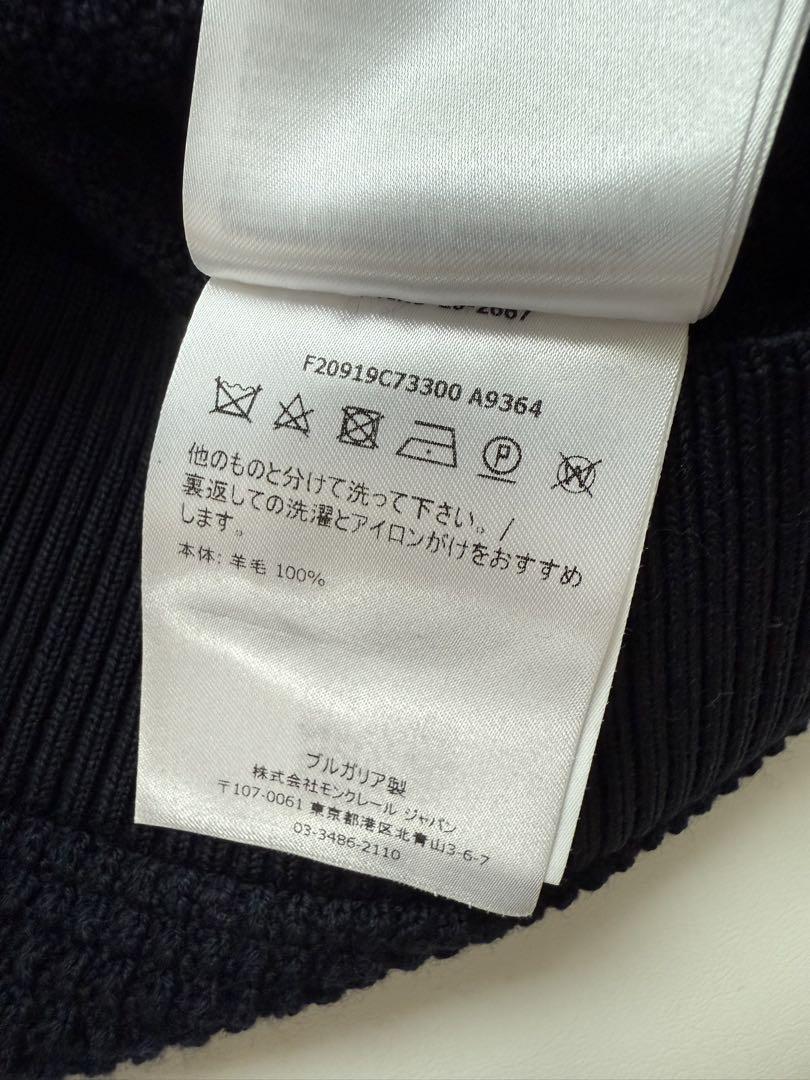 モンクレールニット　ネイビー　Mサイズ