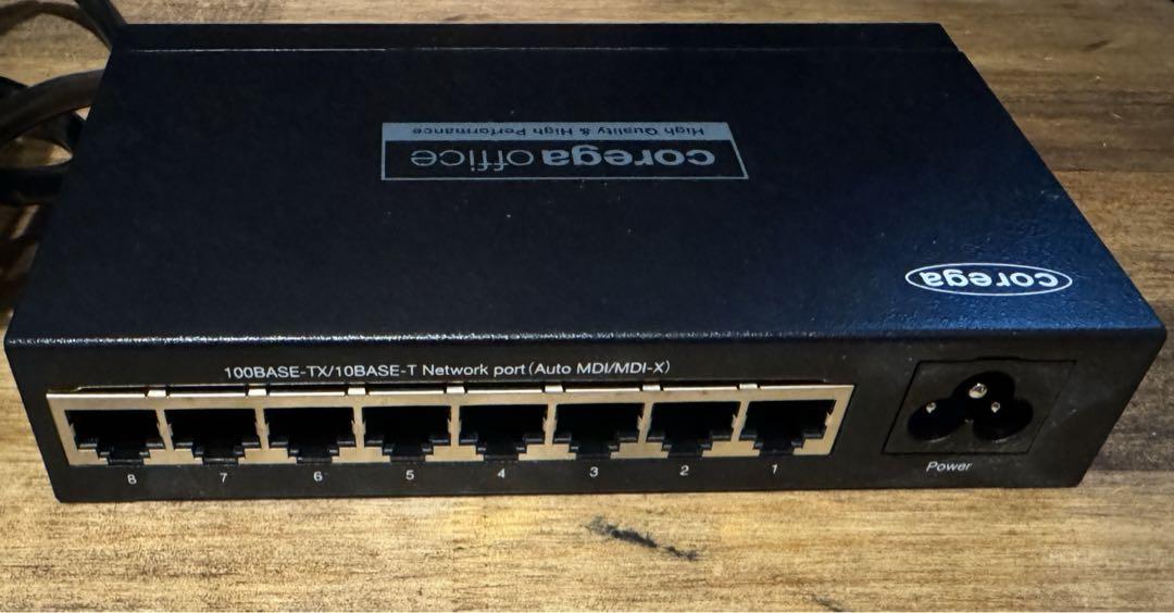 corega office BSW08TX ネットワークハブ - メルカリ