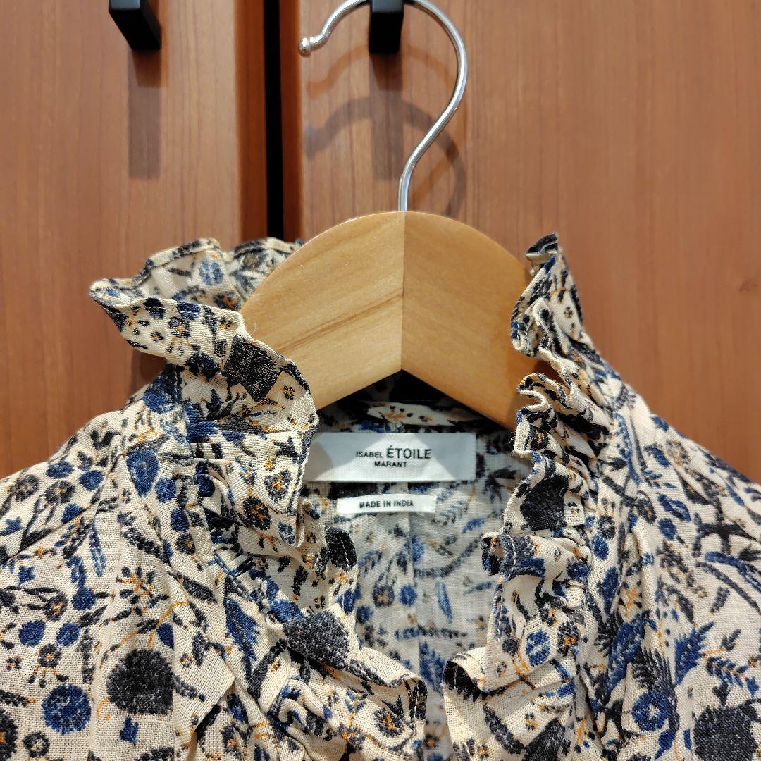 ISABEL MARANT ÉTOILE フラワープリント長袖シャツ