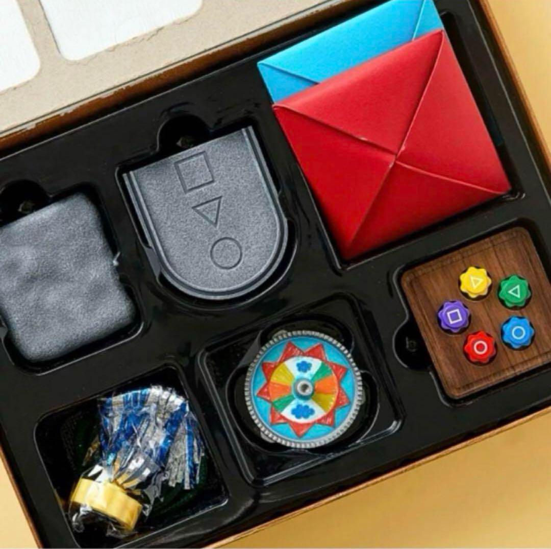イカゲーム2 GS25公式 めんこコンギノリ おてだま コマ回し