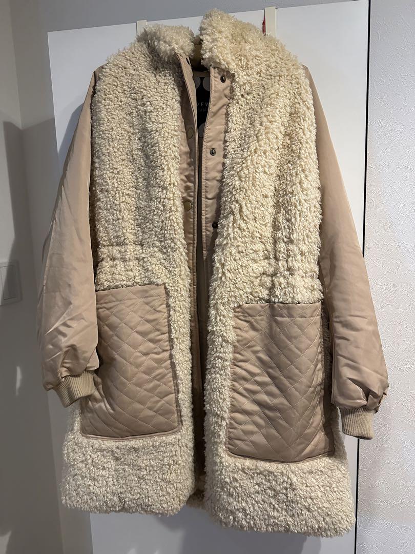 ジャケット・アウター OOF WEAR ecofur&nylon satin jaket