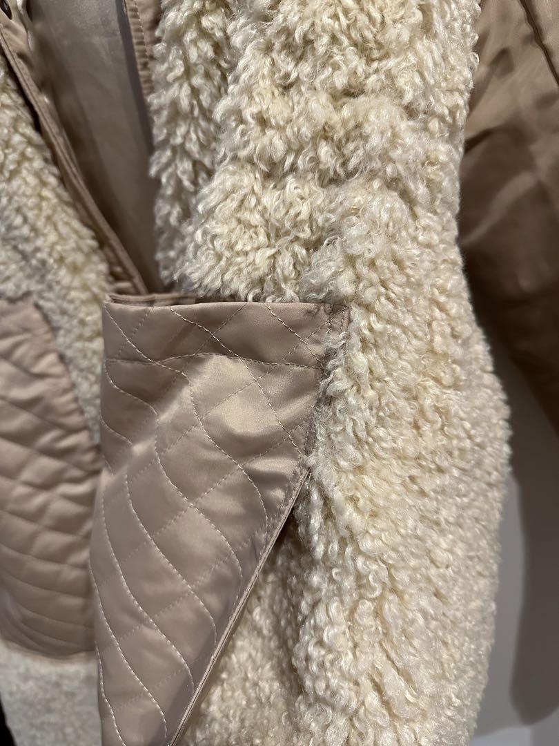 ジャケット・アウター OOF WEAR ecofur&nylon satin jaket