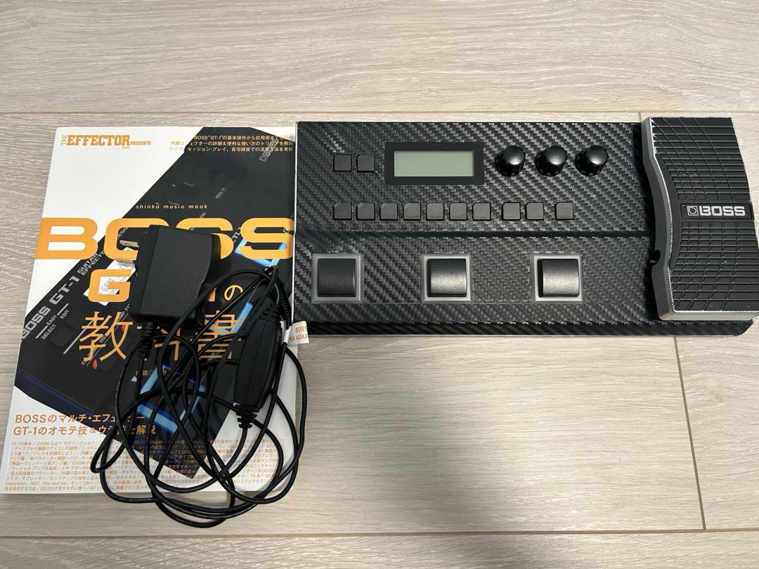 BOSS GT-1 教科書付き アダプタ付き - メルカリ
