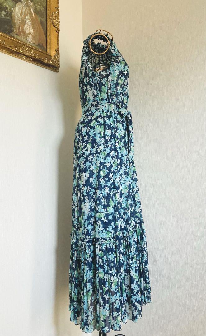 正規品★極美品★ZIMMERMANN★マキシ丈ワンピース/シフォン/スリップ付