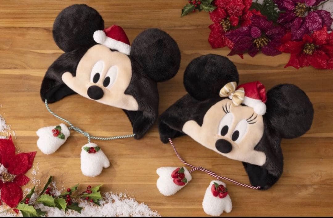 ミッキーミニ クリスマス ファンキャップ 2025