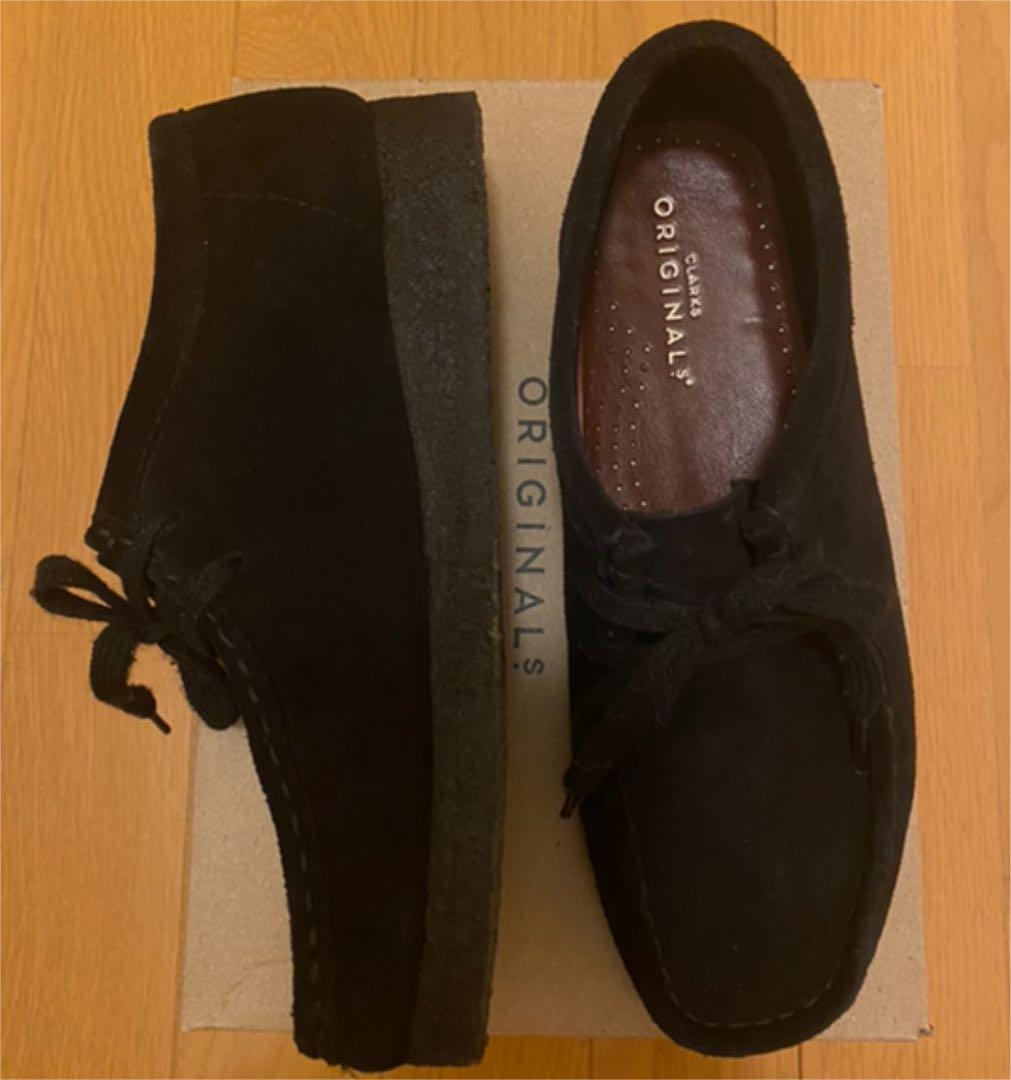 Clarks Wallabee クラークスワラビーBlack Suede
