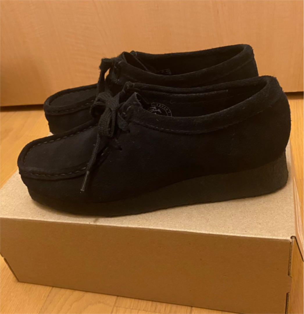 Clarks Wallabee クラークスワラビーBlack Suede