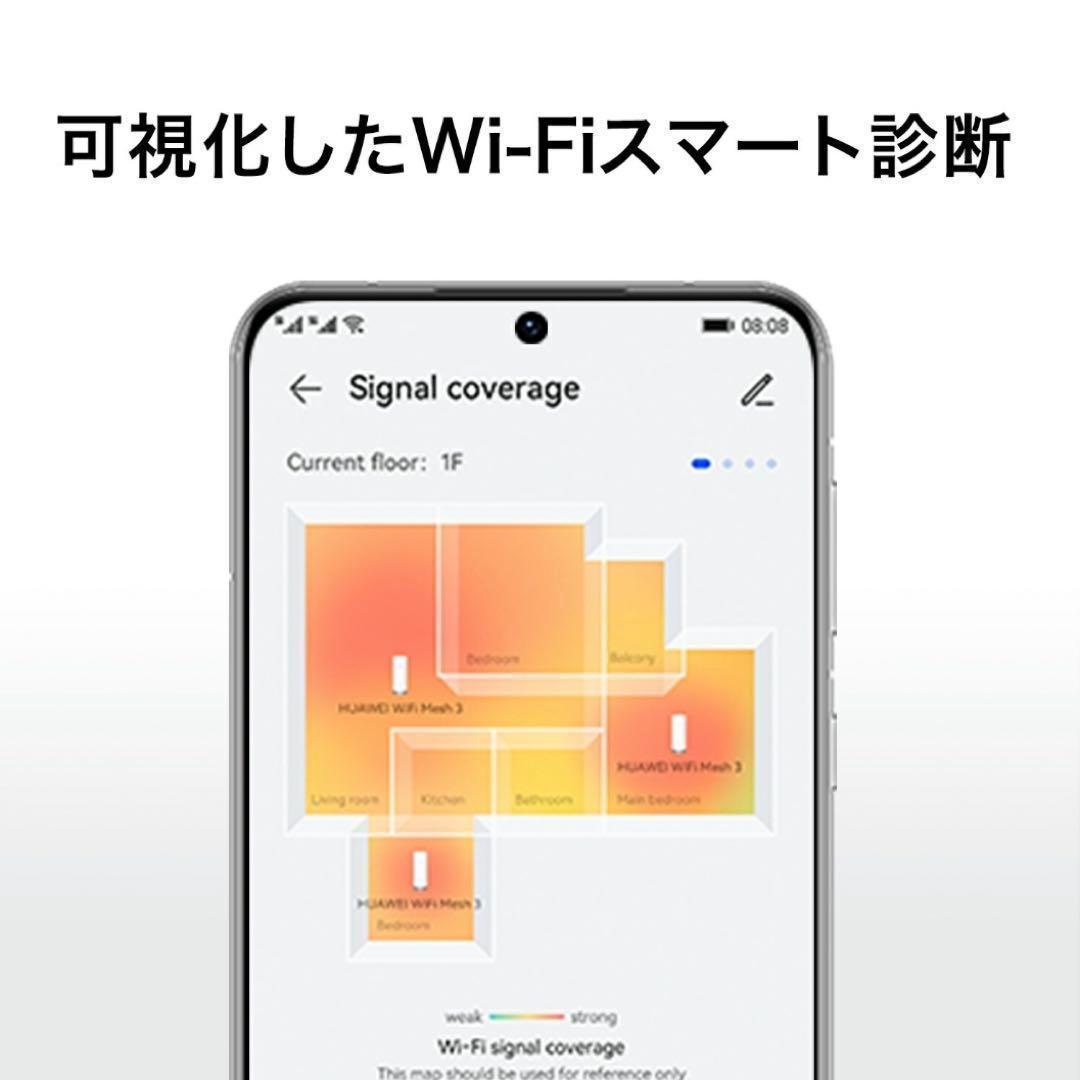 HUAWEI WiFi ルーター Mesh 3 ２台セット デュアルバンド