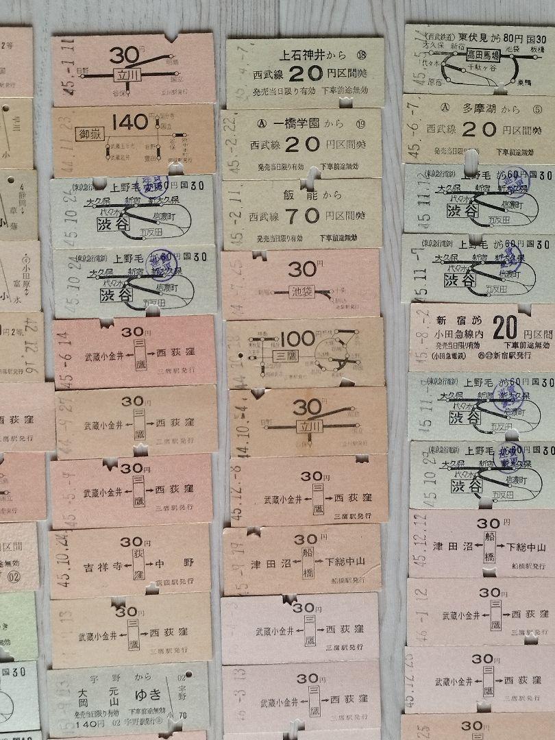 イ*ン様 【約300枚！】国鉄 私鉄 硬券 軟券 乗車券 特急券きっぷ各種まとめ