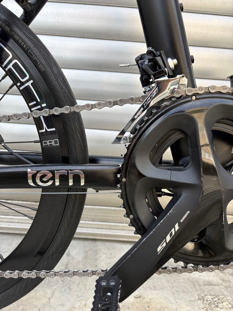 tern surge x ミニベロ ロードバイク 軽量化カスタム 付属品多数 tern surge x ミニベロ ロードバイク 軽量化カスタム 付属品多数