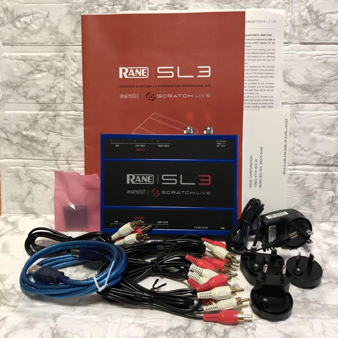 RANE SL3 serato SCRATCH LIVE スクラッチライブ 楽器・機材 RANE SL3 serato SCRATCH LIVE スクラッチライブ 楽器・機材