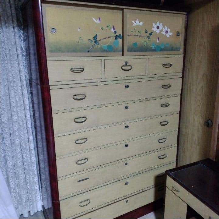 桐箪笥 婚礼家具 桐タンス 総桐箪笥 年代物 和ダンス レトロ 昭和 高級